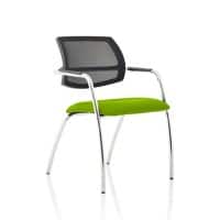 dynamic Swift Visitor Chair Fixed Armrest Green 115 kg KCUP1639 560 x 610 x 820 mm