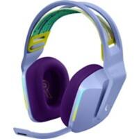 Logitech Headphone Wireless Stereo Over-the-head USB Microphone Purple 981-000890