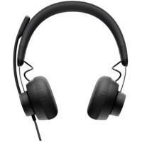 Logitech Headphone Wired Stereo Over-the-head Noise Cancelling USB Microphone Black 981-001104