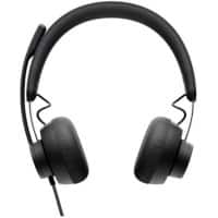 Logitech Headphone Wired Stereo Over-the-head Yes USB Yes Black 981-001104