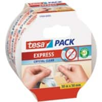 tesa Packaging Tape tesapack Express Transparent 50 mm (W) x 50 m (L) Polypropylen (PP)