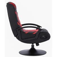 Brazen Gaming Chair 5060216442389 Pu Leather Red