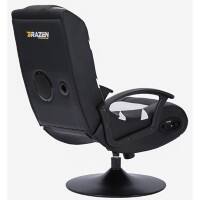 Brazen Gaming Chair 5060216442419 Pu Leather White