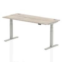 dynamic Height Adjustable Desk Air HASCP188SGRY Grey Oak 1800 mm x 800 mm x 660 - 1310 mm