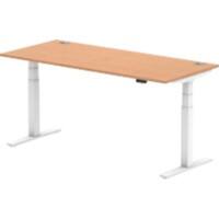 dynamic Height Adjustable Desk Air HASCP188WOAK Oak 1800 mm x 800 mm x 660 - 1310 mm