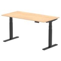 dynamic Ergonomic Desk Air HAS168BMPE Maple 1600 mm x 800 mm x 660 - 1310 mm