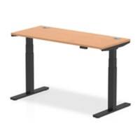 dynamic Ergonomic Desk Air HASCP146BOAK Oak 1400 mm x 600 mm x 660 - 1310 mm