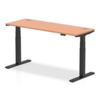 dynamic Ergonomic Desk Air HASCP166BBCH Beech 1600 mm x 600 mm x 660 - 1310 mm