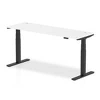 dynamic Ergonomic Desk Air HASCP186BWHT White 1800 mm x 600 mm x 660 - 1310 mm