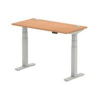 dynamic Height Adjustable Desk Air HASCP126SOAK Oak 1200 mm x 600 mm x 660 - 1310 mm