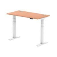 dynamic Height Adjustable Desk Air HASCP126WBCH Beech 1200 mm x 600 mm x 660 - 1310 mm