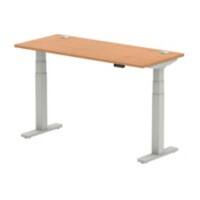 dynamic Height Adjustable Desk Air HASCP146SOAK Oak 1400 mm x 600 mm x 660 - 1310 mm