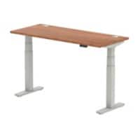 dynamic Height Adjustable Desk Air HASCP146SWNT Walnut 1400 mm x 600 mm x 660 - 1310 mm