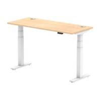 dynamic Height Adjustable Desk Air HASCP146WMPE Maple 1400 mm x 600 mm x 660 - 1310 mm