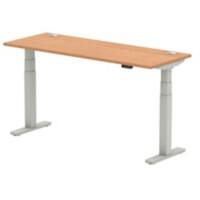 dynamic Height Adjustable Desk Air HASCP166SOAK Oak 1600 mm x 600 mm x 660 - 1310 mm