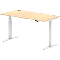 dynamic Height Adjustable Desk Air HASCP168WMPE Maple 1600 mm x 800 mm x 660 - 1310 mm