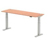 dynamic Air Sit Stand Desk Rectangular Beech T-Foot 1,800 (W) x 600 (D) x 665 (H) mm MFC (Melamine Faced Chipboard)