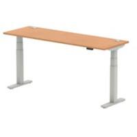 dynamic Height Adjustable Desk Air HASCP186SOAK Oak 1800 mm x 600 mm x 660 - 1310 mm