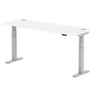 dynamic Air Sit Stand Desk Rectangular White T-Foot 1,800 (W) x 600 (D) x 665 (H) mm MFC (Melamine Faced Chipboard)