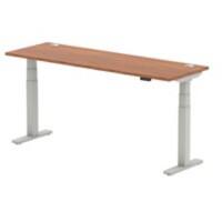 dynamic Air Sit Stand Desk Rectangular Walnut T-Foot 1,800 (W) x 600 (D) x 665 (H) mm MFC (Melamine Faced Chipboard)
