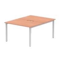 dynamic Computer Desk Evolve Plus B2P12BCHS Beech 1200 mm x 1600 mm x 730 mm