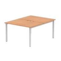 dynamic Computer Desk Evolve Plus B2P12OAKS Oak 1200 mm x 1600 mm x 730 mm