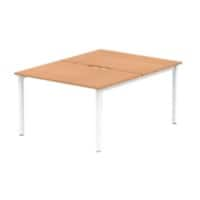 dynamic Computer Desk Evolve Plus B2P12OAKW Oak 1200 mm x 1600 mm x 730 mm