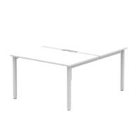 dynamic Computer Desk Evolve Plus B2P12WHTS White 1200 mm x 1600 mm x 730 mm