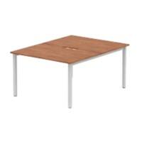 dynamic Computer Desk Evolve Plus B2P12WNTS Walnut 1200 mm x 1600 mm x 730 mm