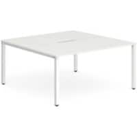 dynamic Computer Desk Evolve Plus B2P16WHTW White 1600 mm x 1600 mm x 730 mm