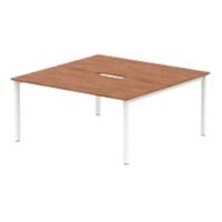 dynamic Computer Desk Evolve Plus B2P16WNTW Walnut 1600 mm x 1600 mm x 730 mm