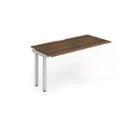 dynamic Evolve Plus Desk Extension Rectangular Walnut H-Frame 1,200 (W) x 800 (D) x 750 (H) mm MFC (Melamine Faced Chipboard)