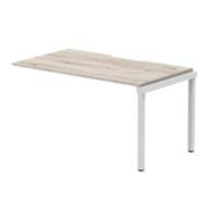 dynamic Computer Desk Evolve Plus BR114GRYS Grey Oak 1400 mm x 800 mm x 730 mm