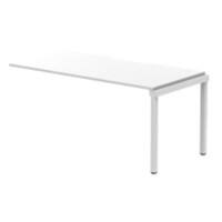dynamic Evolve Plus Desk Extension Rectangular White H-Frame 1,600 (W) x 800 (D) x 750 (H) mm MFC (Melamine Faced Chipboard)