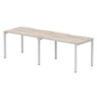 dynamic Computer Desk Evolve Plus BR212GRYS Grey Oak 2400 mm x 800 mm x 730 mm