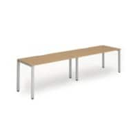 dynamic Computer Desk Evolve Plus BR212OAKS Oak 2400 mm x 800 mm x 730 mm