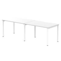 dynamic Computer Desk Evolve Plus BR212WHTW White 2400 mm x 800 mm x 730 mm