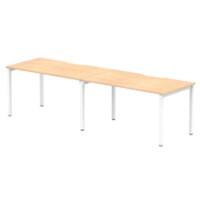 dynamic Computer Desk Evolve Plus BR214MPEW Maple 2800 mm x 800 mm x 730 mm