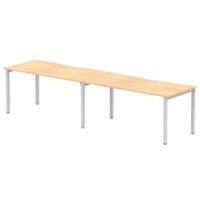 dynamic Computer Desk Evolve Plus BR216MPES Maple 3200 mm x 800 mm x 730 mm