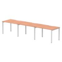 dynamic Computer Desk Evolve Plus BR312BCHS Beech 3600 mm x 800 mm x 730 mm