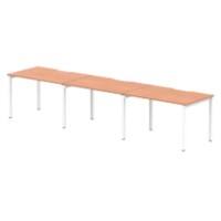 dynamic Computer Desk Evolve Plus BR312BCHW Beech 3600 mm x 800 mm x 730 mm