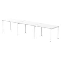 dynamic Computer Desk Evolve Plus BR312WHTW White 3600 mm x 800 mm x 730 mm