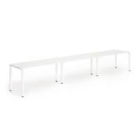 dynamic Computer Desk Evolve Plus BR314WHTW White 4200 mm x 800 mm x 730 mm