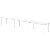 dynamic Computer Desk Evolve Plus BR316WHTW White 4800 mm x 800 mm x 730 mm