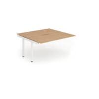 dynamic Computer Desk Evolve Plus BXT14BCHW Beech 1400 mm x 1600 mm x 730 mm