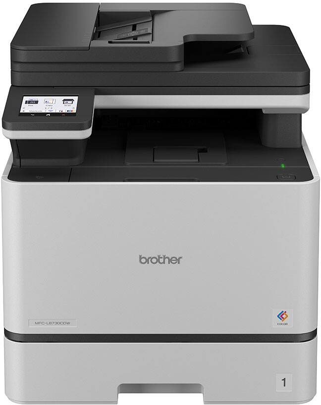Brother MFC-L8730CDW Colour Laser All-in-One Printer A4 Black, Grey