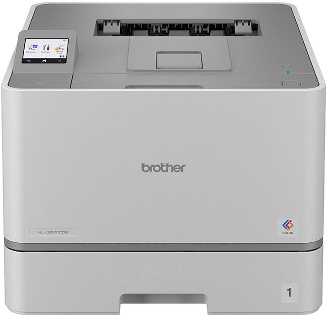 Brother HLL8570CDW Colour Laser Printer A4 Black, Grey
