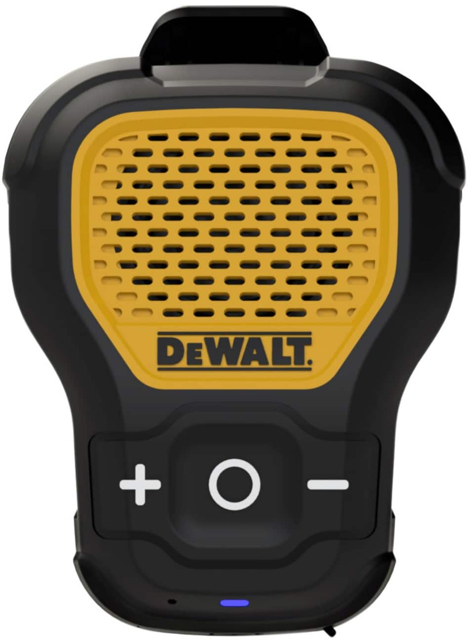 DeWALT 190 1148 DWG Wireless Speaker with Bluetooth and Microphone Black, Yellow