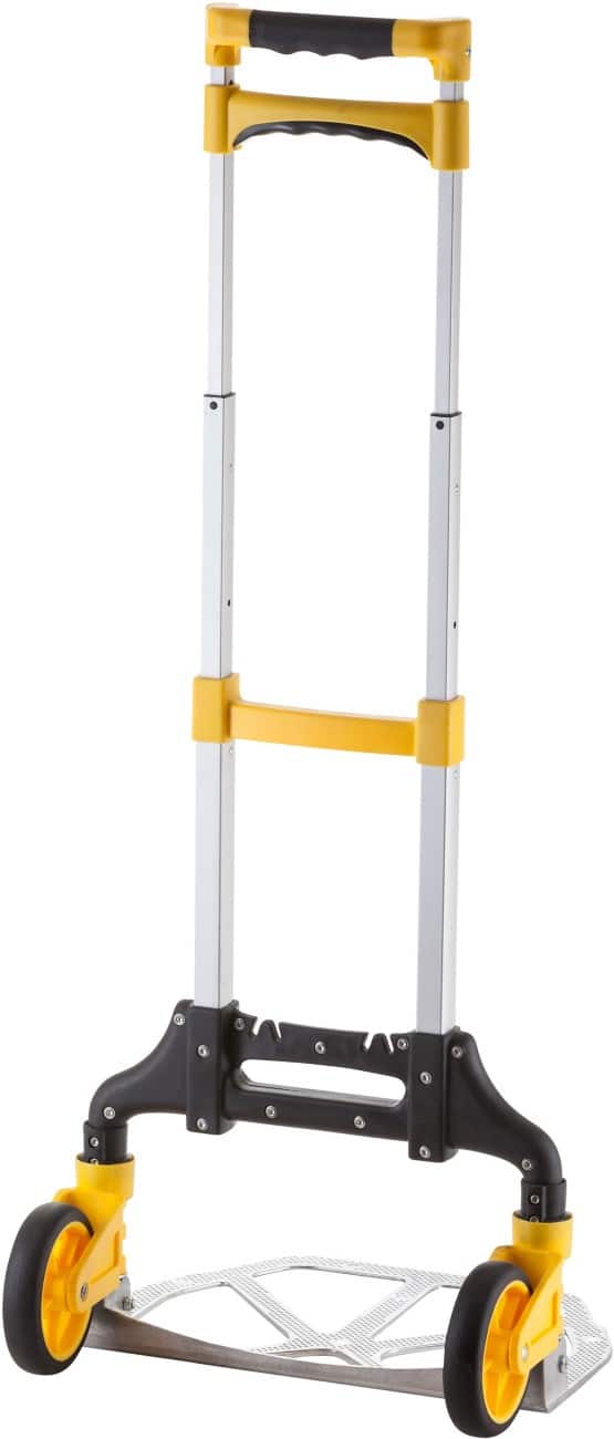 Stanley Folding Hand Truck 60 kg Aluminium  Yellow, Black, Silver
