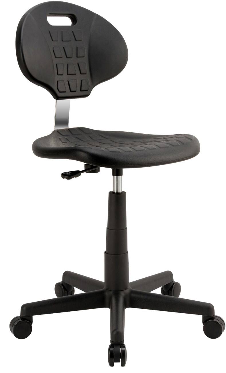 euroseats Draughtsman Chair Plastic Black 110 kg 460 x 435 x 550 mm